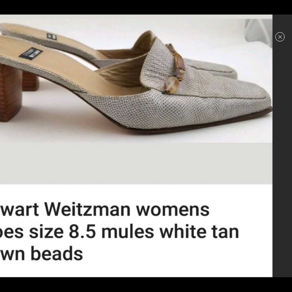 Stuart Weitzman Mules